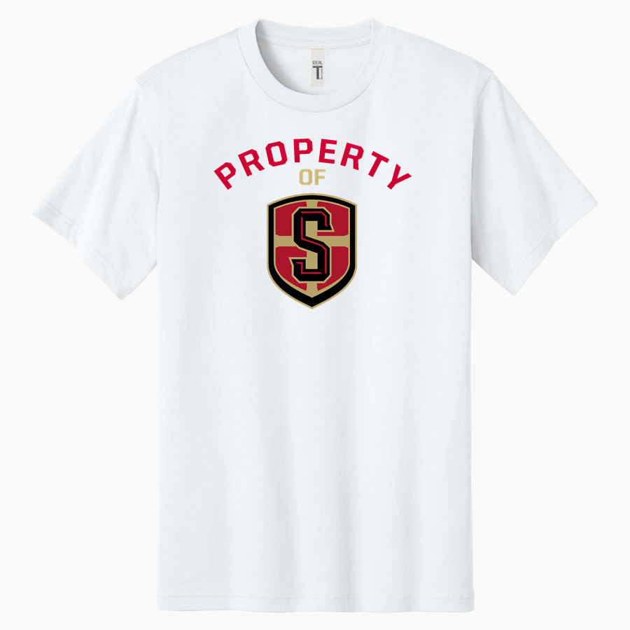 Salesian College Preparatory Online Store <span class="pdp-name-mascot">Salesian Pride</span> Next Level Apparel Men's Ideal Jersey Tee