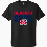 Marion Patriots Next Level Apparel Unisex Cotton Tee Front Thumbnail