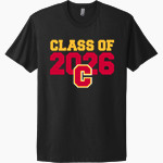 COFFEEVILLE HIGH SCHOOL PIRATES Next Level Apparel Unisex Cotton Tee Front Thumbnail
