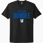 DUNDEE COMMUNITY HIGH SCHOOL VIKINGS <span class="pdp-name-mascot">DUNDEE VIKINGS</span> Next Level Apparel Unisex Cotton Tee Front Thumbnail