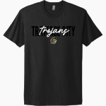 TRAVERSE CITY CENTRAL HIGH TROJANS <span class="pdp-name-mascot">TRAVERSE CITY TROJANS</span> Next Level Apparel Unisex Cotton Tee Front Thumbnail