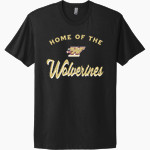 WOODRUFF HIGH SCHOOL WOLVERINES Next Level Apparel Unisex Cotton Tee Front Thumbnail
