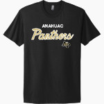 ANAHUAC HIGH SCHOOL PANTHERS <span class="pdp-name-mascot">ANAHUAC PANTHERS</span> Next Level Apparel Unisex Cotton Tee Front Thumbnail