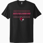 SANTA PAULA UNION HIGH CARDINALS Next Level Apparel Unisex Cotton Tee Front Thumbnail