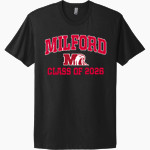 Milford Eagles <span class="pdp-name-mascot">Milford Eagles</span> Next Level Apparel Unisex Cotton Tee Front Thumbnail