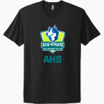 Academy of Health Sciences Charter School <span class="pdp-name-mascot">AHS Blue Healers</span> Next Level Apparel Unisex Cotton Tee Front Thumbnail