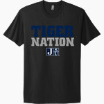 Jackson State Tigers Next Level Apparel Unisex Cotton Tee Front Thumbnail