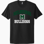 MELBOURNE HIGH SCHOOL BULLDOGS <span class="pdp-name-mascot">MELBOURNE BULLDOGS</span> Next Level Apparel Unisex Cotton Tee Front Thumbnail