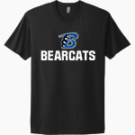 BECKVILLE HIGH SCHOOL BEARCATS <span class="pdp-name-mascot">BECKVILLE BEARCATS</span> Next Level Apparel Unisex Cotton Tee Front Thumbnail