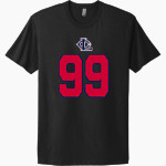 Lower Columbia Red Devils <span class="pdp-name-mascot">Lower Columbia Red Devils</span> Next Level Apparel Unisex Cotton Tee Front Thumbnail