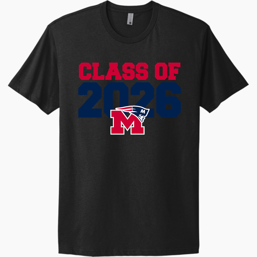 Marion Patriots Next Level Apparel Unisex Cotton Tee