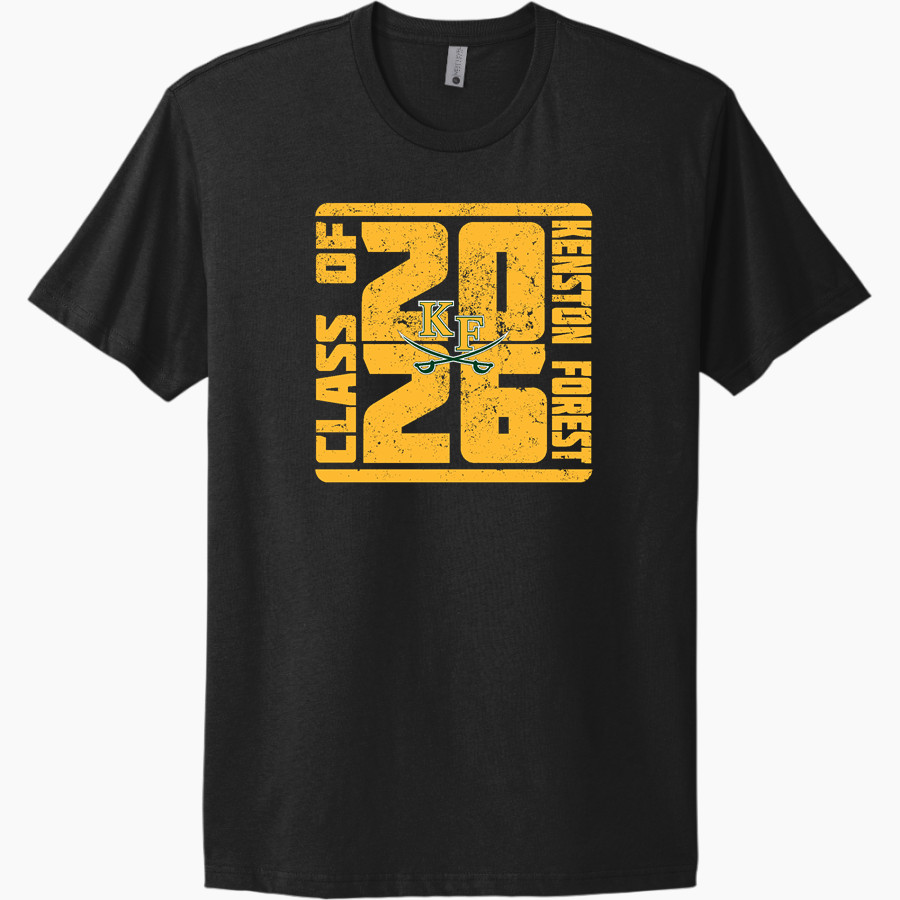 KENSTON FOREST SCHOOL KAVALIERS Next Level Apparel Unisex Cotton Tee