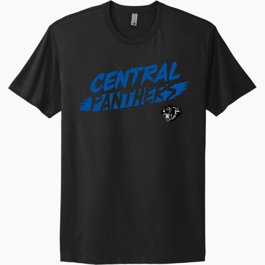 Central Panthers <span class="pdp-name-mascot">Central Panthers</span> Next Level Apparel Unisex Cotton Tee