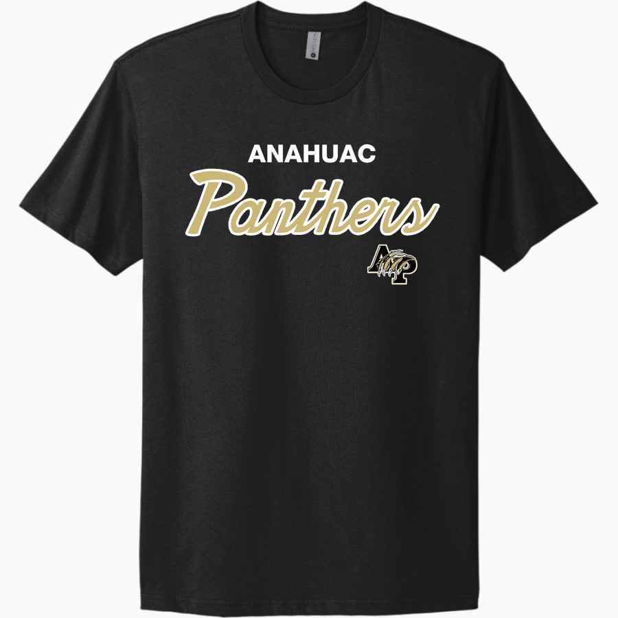 ANAHUAC HIGH SCHOOL PANTHERS <span class="pdp-name-mascot">ANAHUAC PANTHERS</span> Next Level Apparel Unisex Cotton Tee