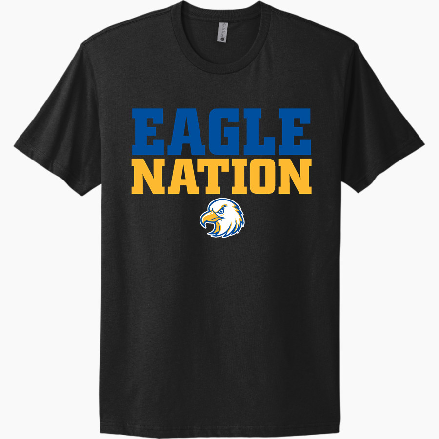 CAPE FEAR CHRISTIAN ACADEMY EAGLES <span class="pdp-name-mascot">CAPE FEAR EAGLES</span> Next Level Apparel Unisex Cotton Tee