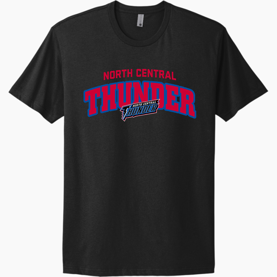 NORTH CENTRAL THUNDER <span class="pdp-name-mascot">NORTH CENTRAL THUNDER</span> Next Level Apparel Unisex Cotton Tee