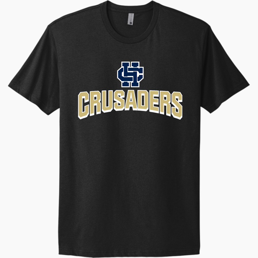 Bishop Heelan Crusaders Next Level Apparel Unisex Cotton Tee
