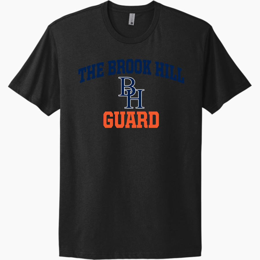 THE BROOK HILL HIGH SCHOOL GUARD <span class="pdp-name-mascot">THE BROOK HILL GUARD /THE</span> Next Level Apparel Unisex Cotton Tee
