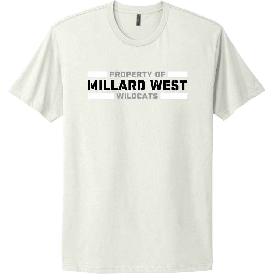 Millard West Wildcats <span class="pdp-name-mascot">Millard West Wildcats</span> Next Level Apparel Unisex Cotton Tee