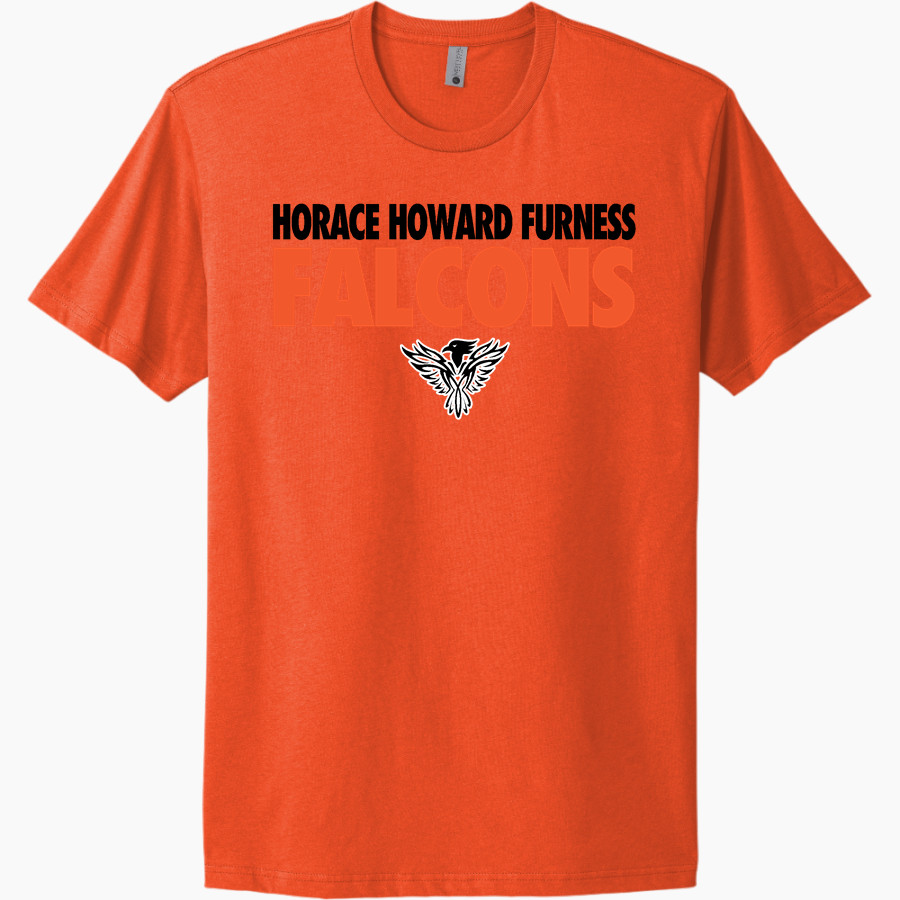 HORACE HOWARD FURNESS HIGH SCHOOL FALCONS <span class="pdp-name-mascot">HORACE HOWARD FURNESS FALCONS</span> Next Level Apparel Unisex Cotton Tee