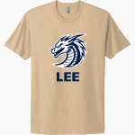 Lee Legends <span class="pdp-name-mascot">Lee High School Rebels</span> Next Level Apparel Unisex Cotton Tee Front Thumbnail