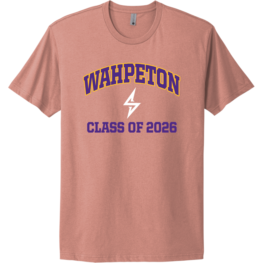 WAHPETON HIGH SCHOOL HUSKIES <span class="pdp-name-mascot">WAHPETON HUSKIES</span> Next Level Apparel Unisex Cotton Tee