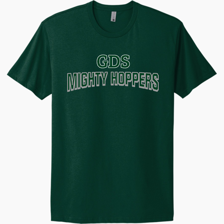 Georgetown Day Mighty Hoppers <span class="pdp-name-mascot">Georgetown Day School Mighty Hoppers</span> Next Level Apparel Unisex Cotton Tee