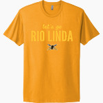 RIO LINDA HIGH SCHOOL KNIGHTS <span class="pdp-name-mascot">RIO LINDA KNIGHTS</span> Next Level Apparel Unisex Cotton Tee Front Thumbnail