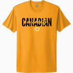CANADIAN HIGH SCHOOL WILDCATS <span class="pdp-name-mascot">CANADIAN WILDCATS</span> Next Level Apparel Unisex Cotton Tee Front Thumbnail