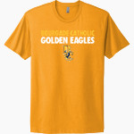 Bourgade Catholic Golden Eagles <span class="pdp-name-mascot">Bourgade Catholic Golden Eagles</span> Next Level Apparel Unisex Cotton Tee Front Thumbnail