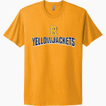 Rochester YellowJackets Next Level Apparel Unisex Cotton Tee Front Thumbnail