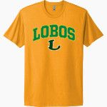 LONGVIEW HIGH SCHOOL LOBOS <span class="pdp-name-mascot">LONGVIEW LOBOS</span> Next Level Apparel Unisex Cotton Tee Front Thumbnail