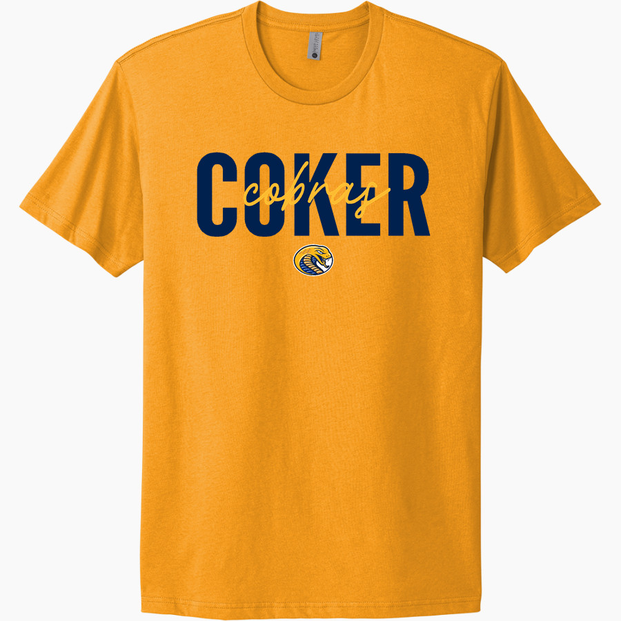 Coker Cobras Next Level Apparel Unisex Cotton Tee