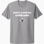 Marin Academy Wildcats <span class="pdp-name-mascot">Marin Academy Wildcats</span> Next Level Apparel Unisex Cotton Tee Front Thumbnail