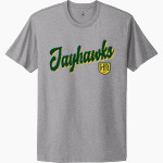 Head-Royce Jayhawks Next Level Apparel Unisex Cotton Tee Front Thumbnail
