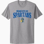 HOMESTEAD HIGH SCHOOL SPARTANS <span class="pdp-name-mascot">HOMESTEAD SPARTANS</span> Next Level Apparel Unisex Cotton Tee Front Thumbnail