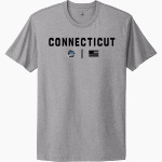 Connecticut Attack <span class="pdp-name-mascot">Attack Lightning</span> Next Level Apparel Unisex Cotton Tee Front Thumbnail