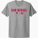 SAN MIGUEL HIGH SCHOOL VIPERS <span class="pdp-name-mascot">SAN MIGUEL VIPERS</span> Next Level Apparel Unisex Cotton Tee Front Thumbnail