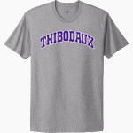 THIBODAUX HIGH SCHOOL TIGERS <span class="pdp-name-mascot">THIBODAUX TIGERS</span> Next Level Apparel Unisex Cotton Tee Front Thumbnail