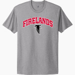 FIRELANDS HIGH SCHOOL FALCONS Next Level Apparel Unisex Cotton Tee Front Thumbnail