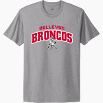 BELLEVUE HIGH SCHOOL BRONCOS <span class="pdp-name-mascot">BELLEVUE BRONCOS</span> Next Level Apparel Unisex Cotton Tee Front Thumbnail