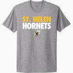 St. Helen Hornets <span class="pdp-name-mascot">St. Helen School Hornets</span> Next Level Apparel Unisex Cotton Tee Front Thumbnail