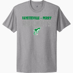 FAYETTEVILLE-PERRY Rockets Online Store <span class="pdp-name-mascot">FAYETTEVILLE - PERRY ROCKETS /LADY</span> Next Level Apparel Unisex Cotton Tee Front Thumbnail