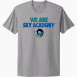 Sky Academy Hurricanes <span class="pdp-name-mascot">Sky Academy Storm</span> Next Level Apparel Unisex Cotton Tee Front Thumbnail