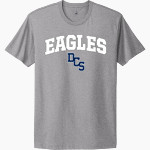 DUBOIS CHRISTIAN SCHOOLS EAGLES <span class="pdp-name-mascot">DUBOIS EAGLES</span> Next Level Apparel Unisex Cotton Tee Front Thumbnail