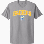 North Brunswick Middle School Raiders Next Level Apparel Unisex Cotton Tee Front Thumbnail