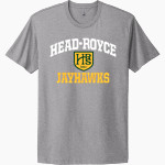 Head-Royce Jayhawks <span class="pdp-name-mascot">Head-Royce Jayhawks</span> Next Level Apparel Unisex Cotton Tee Front Thumbnail