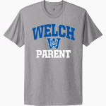 WELCH HIGH SCHOOL WILDCATS Next Level Apparel Unisex Cotton Tee Front Thumbnail