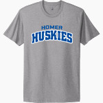 Homer Huskies <span class="pdp-name-mascot">Homer Huskies</span> Next Level Apparel Unisex Cotton Tee Front Thumbnail