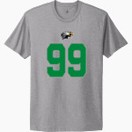MORGAN HIGH SCHOOL EAGLES <span class="pdp-name-mascot">MORGAN EAGLES</span> Next Level Apparel Unisex Cotton Tee Front Thumbnail